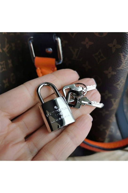 Кожаная дорожная сумка Louis Vuitton Keepall 50x28 см