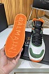 Кроссовки Balmain B-Skate High-Top - Green / White