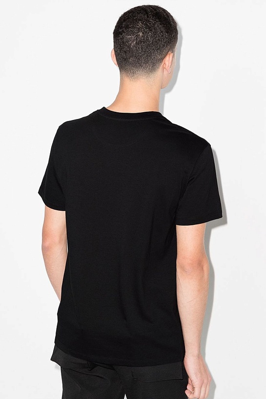 Мужская чёрная футболка Valentino