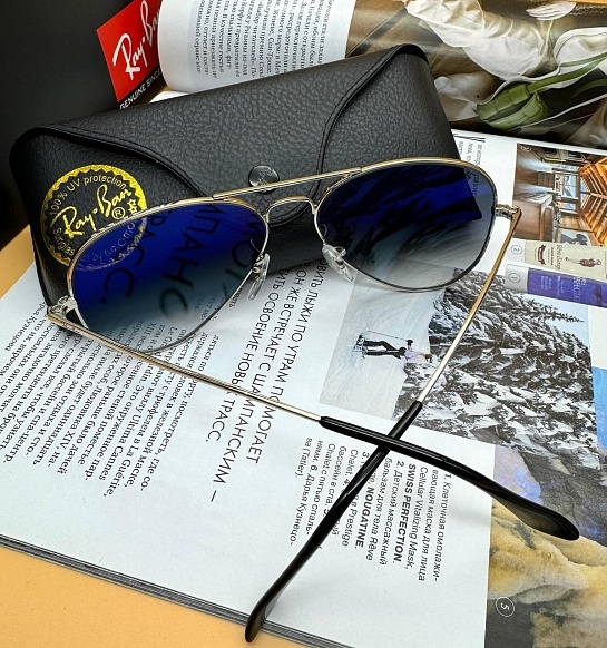 Солнцезащитные очки Ray-Ban Aviator Large Metal