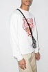 Белый мужской свитшот Kenzo Tiger Head embroidered