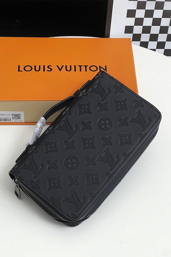 Кожаное портмоне Louis Vuitton Zippy XL premium 22x12x5 см