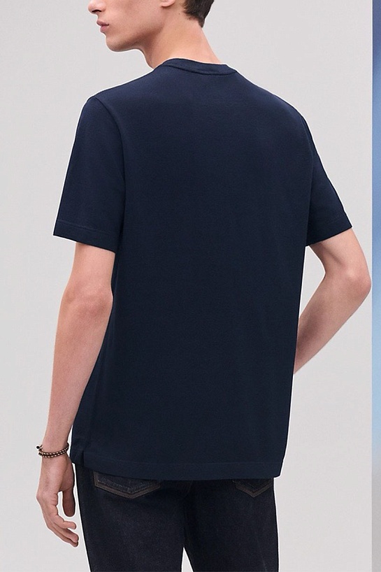 Мужская синяя футболка Hermes Premium