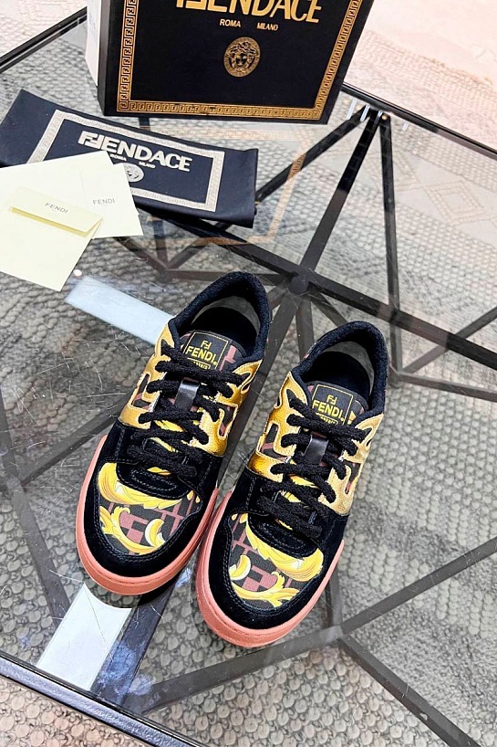 Мужские кроссовки Fendi Roma