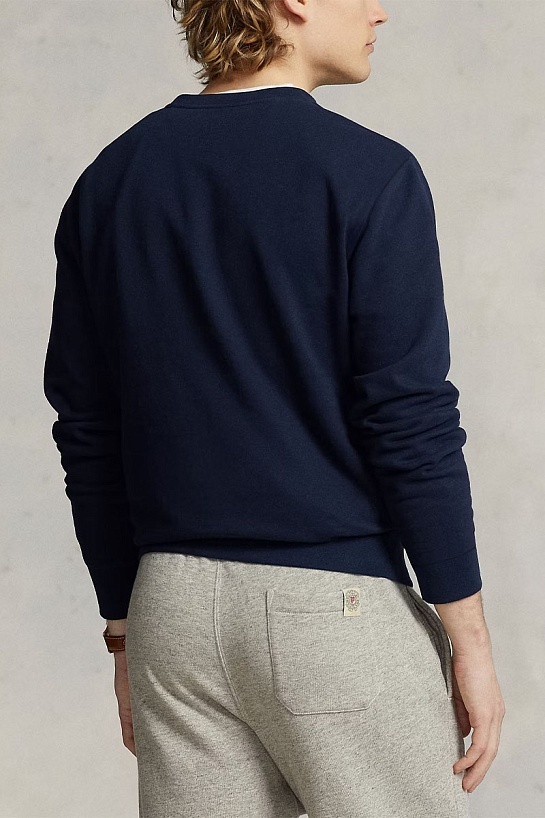 Мужской тёмно-синий свитшот Роlо Ralрh Lаurеn pony-embroidered