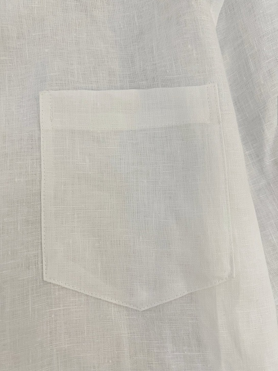 Льняная рубашка Dolce & Gabbana Premium - White