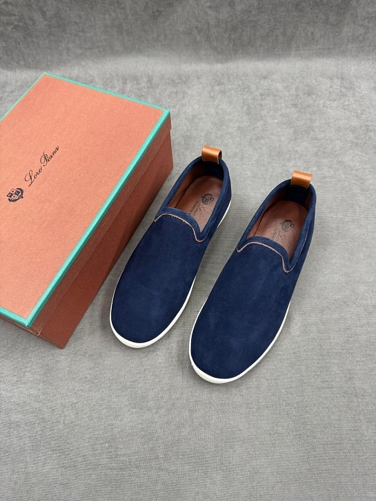Мужские лоферы Loro Piana Venice Walk - Navy