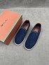 Мужские лоферы Loro Piana Venice Walk - Navy