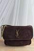 Замшевая сумка  Yves Saint Laurent 22x15 см