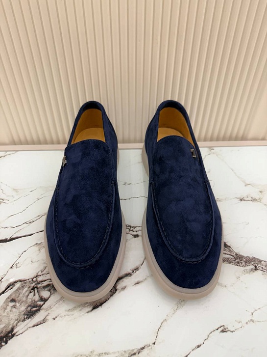 Мужские замшевые лоферы Ermenegildo Zegna