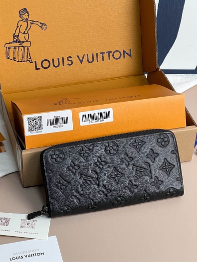 Кожаное портмоне Louis Vuitton Premium 20x10x2 см   