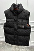 Чёрный жилет Gucci x The North Face Collaboration logo-embroidered
