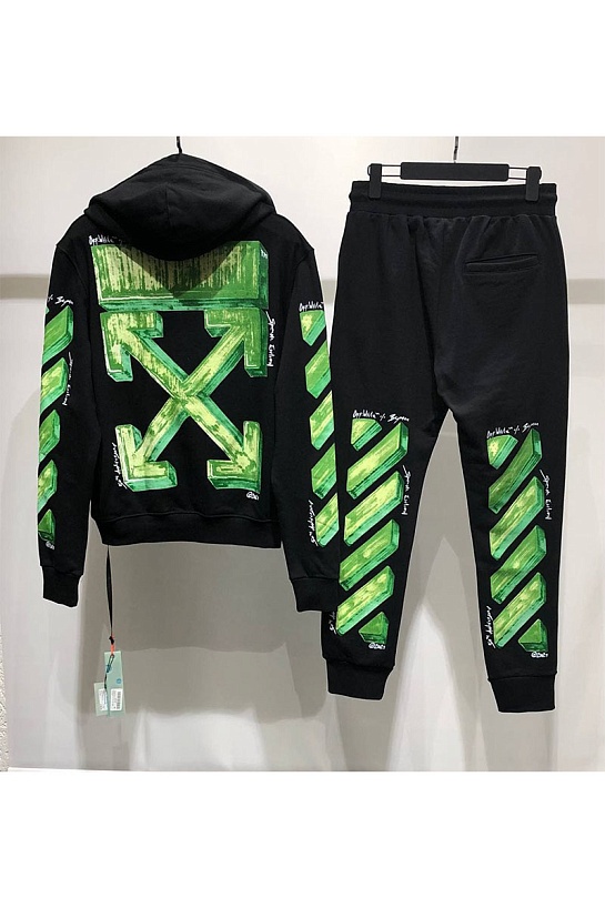 Мужские чёрные штаны Off-White Marker Arrow