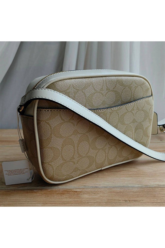 Кожаная сумка Coach Mini Jamie 22x16 см