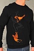 Мужской свитшот Iceberg "Daffy Duck" - Black