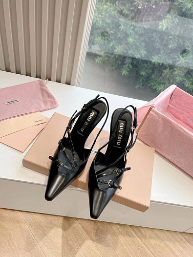 Женские туфли на каблуке MIU MIU premium   