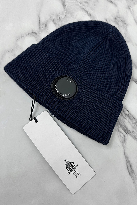 Шапка C.P. Company Single Lens - Navy