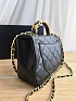 Кожаная сумка Chanel Burgundy Quilted 20x13 см