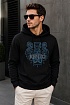 Чёрное худи Kenzo Tiger Head embroidered