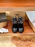 Женские замшевые ботинки UGG Classic Maxi Toggle Mini - Black