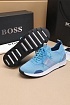 Текстильные кроссовки Hugo Boss Titanium - Blue