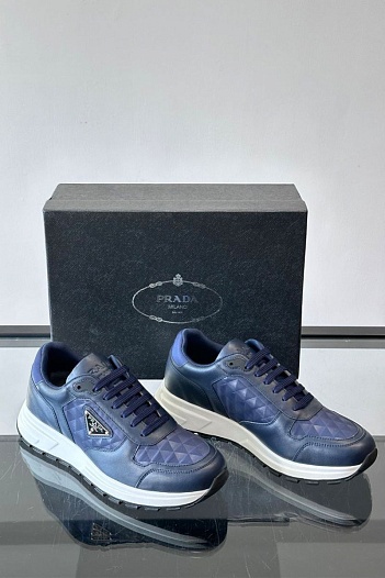 Мужские кроссовки Prada Prax 2.0 - Navy   