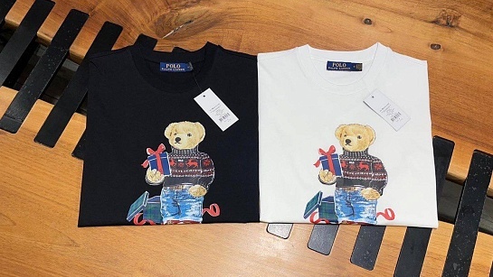 Чёрная футболка Роlо Ralрh Lаurеn "Bear"