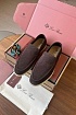 Замшевые лоферы Loro Piana Premium - Brown