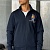 Тёмно-синяя кофта на молнии Polo Ralph Lauren "Bear"