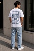 Оверсайз белая футболка Off-White Marker