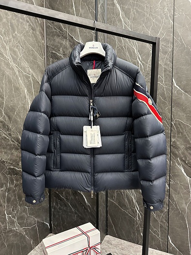 Мужской пуховик Moncler Solayan - Navy   