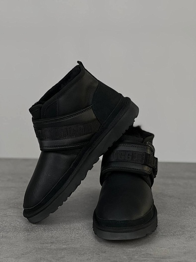 Мужские ботинки UGG Neumel Snapback - Black   