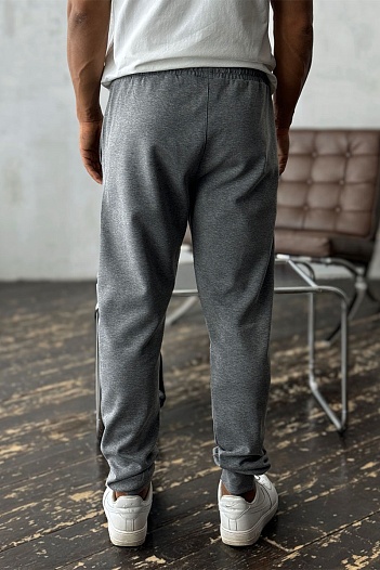 Спортивные штаны Emporio Armani цвета антрацит   