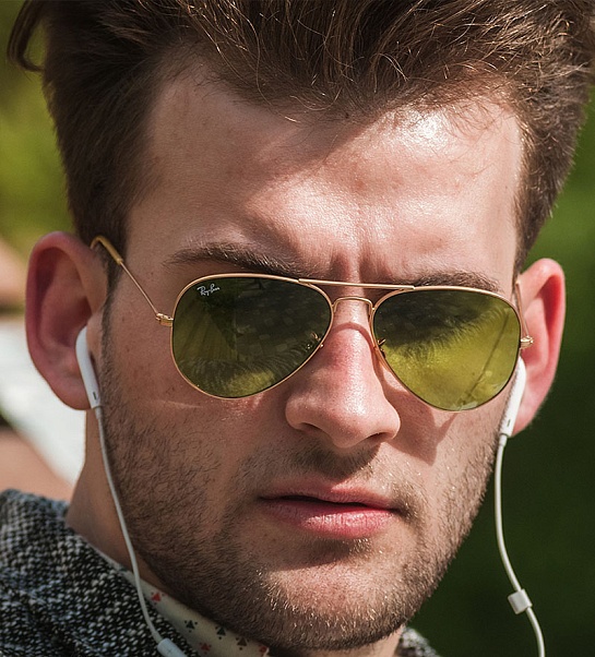 Солнцезащитные очки Ray-Ban Aviator Large Metal