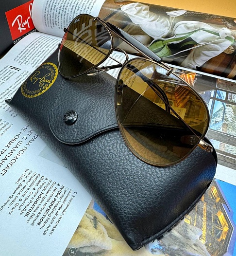 Солнцезащитные очки Ray-Ban Aviator Large Metal   