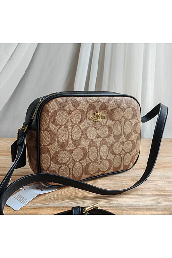Кожаная сумка Coach Mini Jamie 22x16 см   