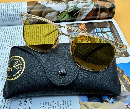 Солнцезащитные очки Ray-Ban New Clubmaster - Yellow
