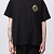Мужская чёрная футболка Versace Jeans Couture V-emblem