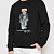 Чёрный свитшот Polo Ralph Lauren "Bear"