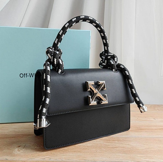 Женская кожаная сумка Off-White 1.4 Jitney 21.5x15 см (4 расцветки)