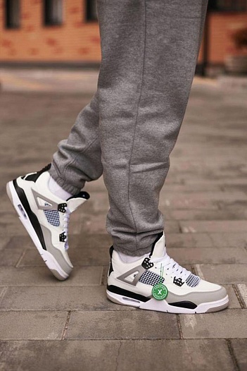 Кроссовки ANike J4 Retro "Military Black"   