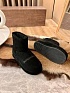 Женские ботинки с мехом Balenciaga Alaska premium - Black