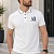 Белое поло Armani Exchange embroidered-logo