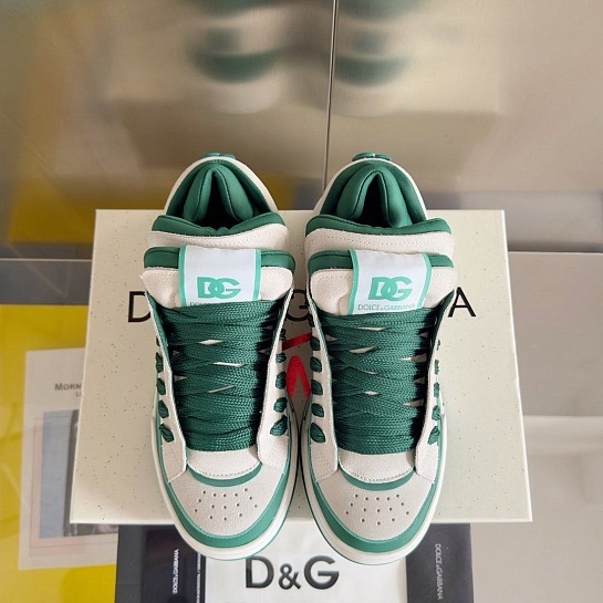 Мужские кроссовки Dolce & Gabbana Mega Skate - Green