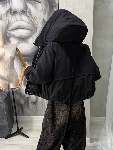 Женский бомбер с натуральным мехом Max Mara premium   