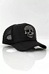 Бейсболка чёрного цвета Philipp Plein metallic-skull