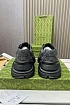 Кожаные кроссовки Gucci GG Rhyton - Grey