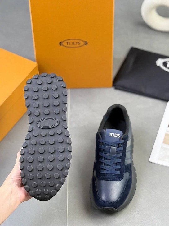 Мужские кроссовки Tod's синего цвета