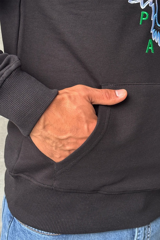 Мужское худи Kenzo Gradient Tiger logo-embroidered