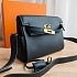 Женская сумка Hermes Kelley 25x18 см - Black